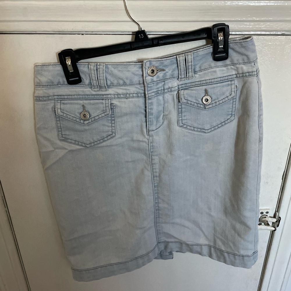 Denim skirt